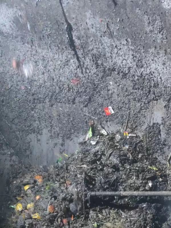 豆河镇污水池清理